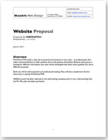 proposal A MuseArts Proposal
