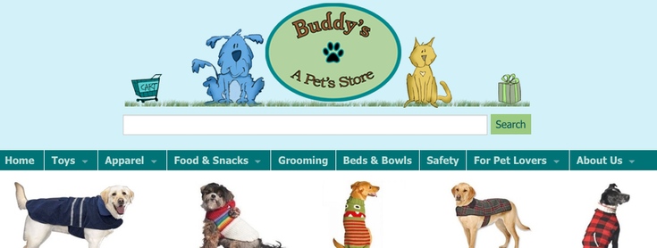 Buddy's A Pet's Store slide