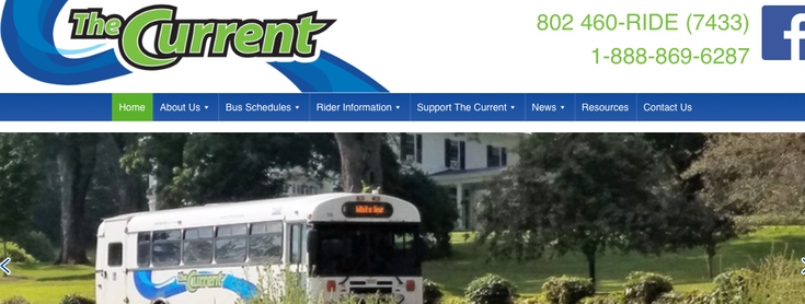 The Current Bus Service slide